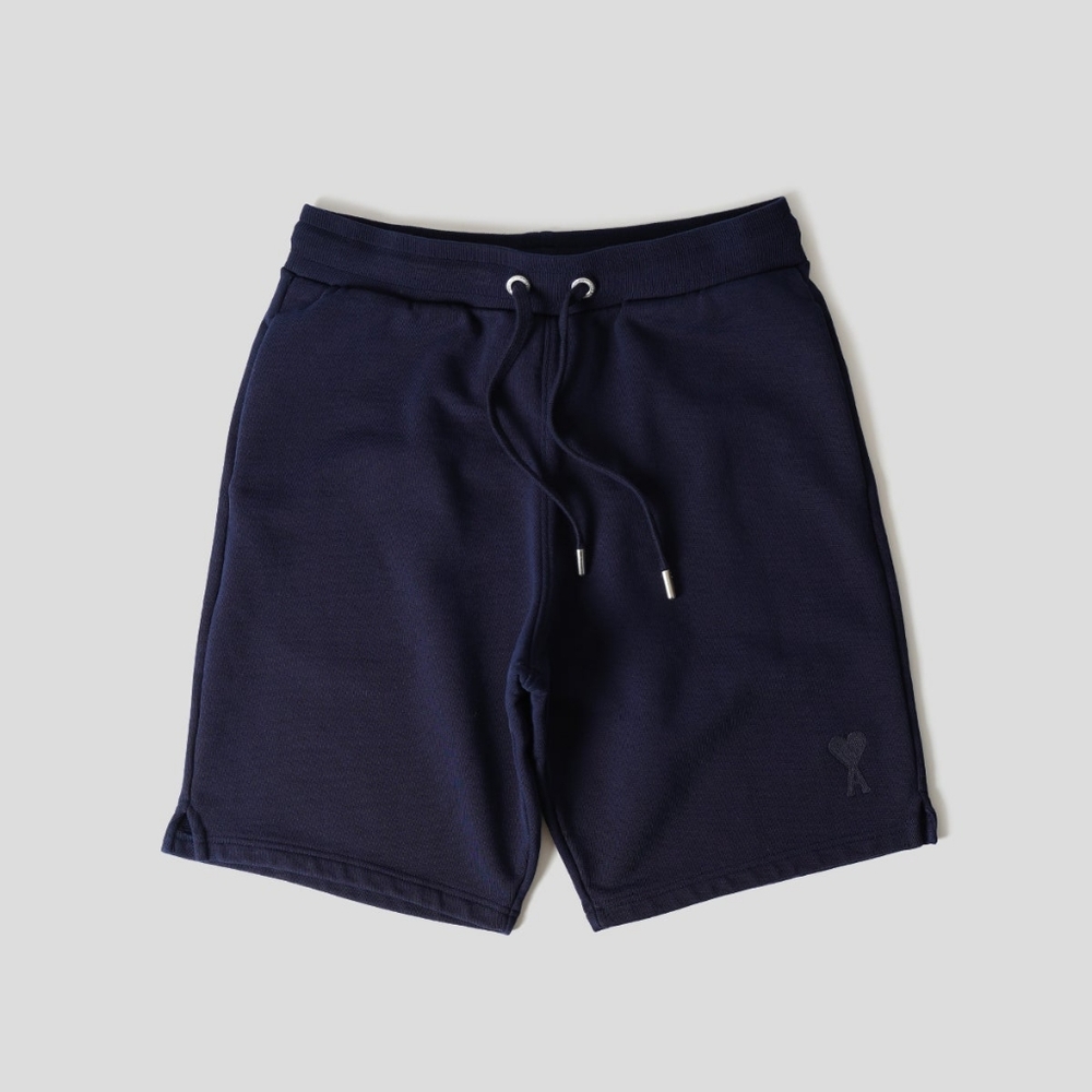 Ami Dark Blue Athletic Men's Shorts
